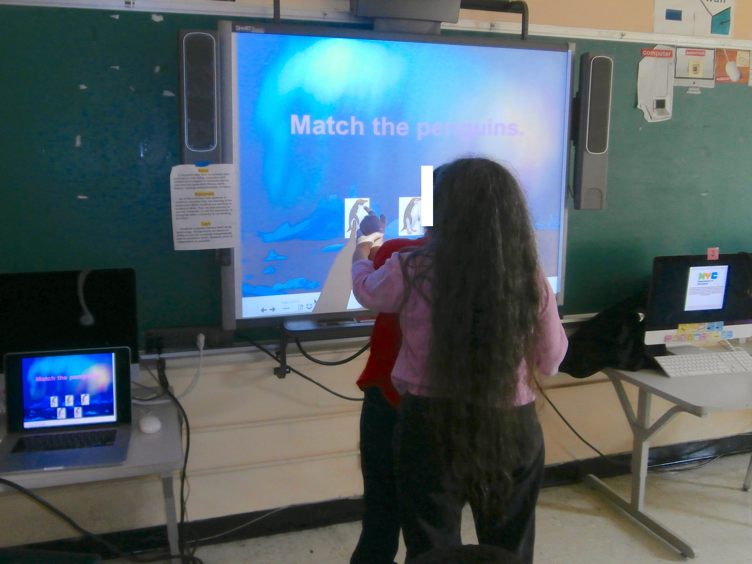 Assisting Student A with an Interactive Whiteboard Activity Created by Jeanne Stork